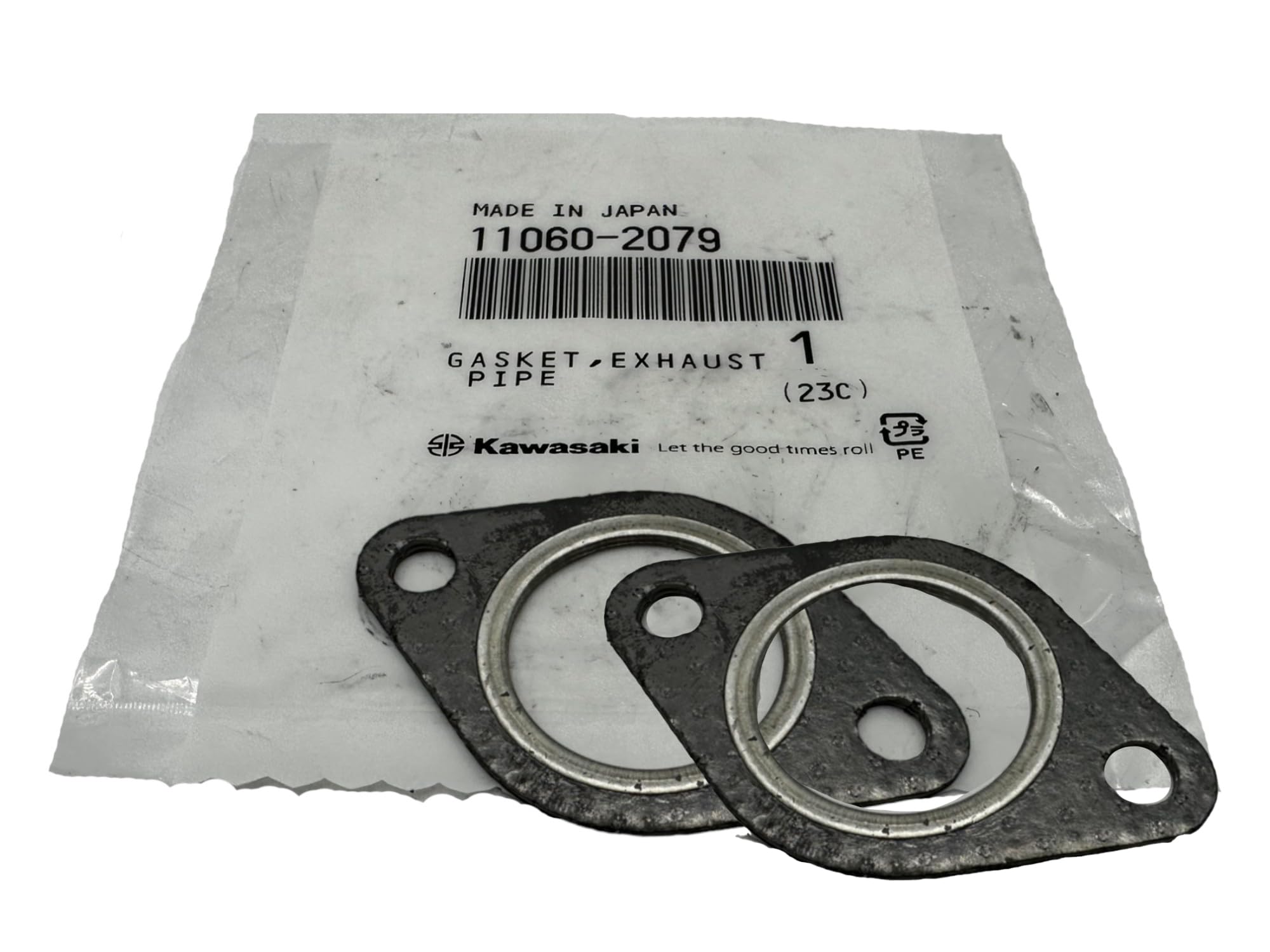 けー Amazon.com: Kawasaki 2 PK Genuine 11060-2079 Exhaust Gasket for